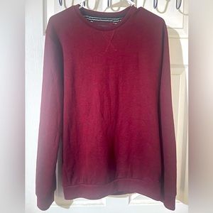 Denim & Flower Crewneck Sweater